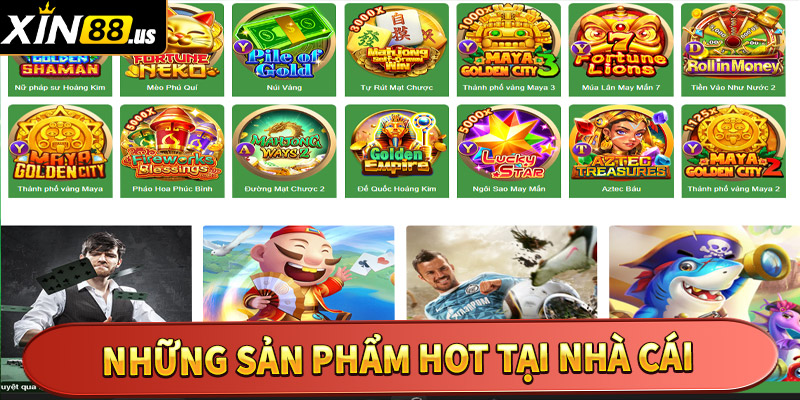 Những sản phẩm hot tại nhà cái 